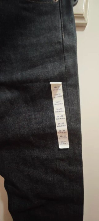 Jeans Slim Fit Stretch Selvedge Uniqlo Hombre