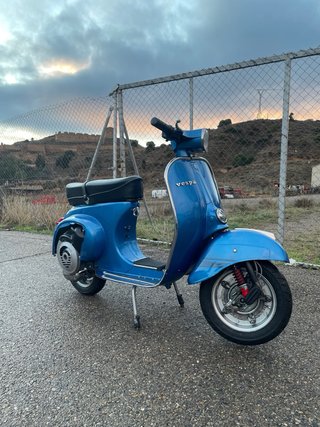Vespa Primavera T3 Azul