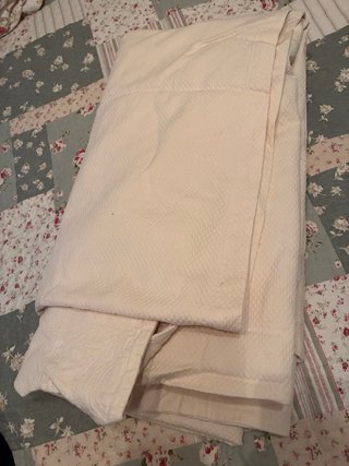 Colcha beige 260x220 cm