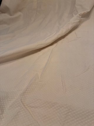 Colcha beige 260x220 cm