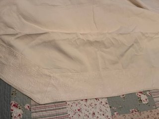 Colcha beige 260x220 cm