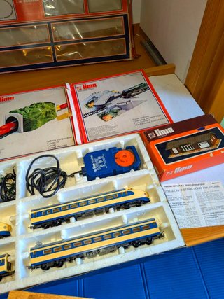 LOTTO TRENO LIMA 2150T CON 4 ACCESSORI 044 024 052