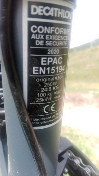 Bici elettrica B'TWIN Original 920e