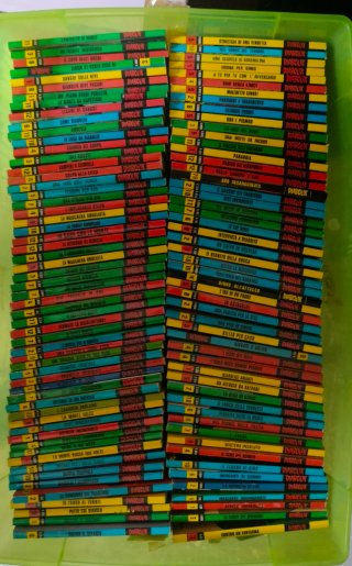 544 album di Diabolik e 89 di Topolino