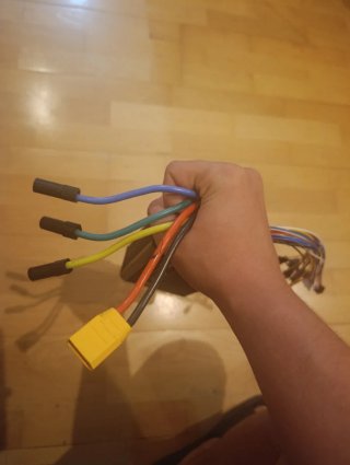 Centralita con pantalla y acelerador