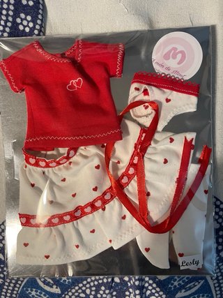Conjunto Corazones para Lesly