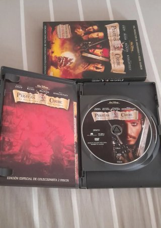 Piratas del Caribe DVD Edición Coleccionista