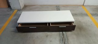 Mesa TV Nórdica 2 Cajones 135cm