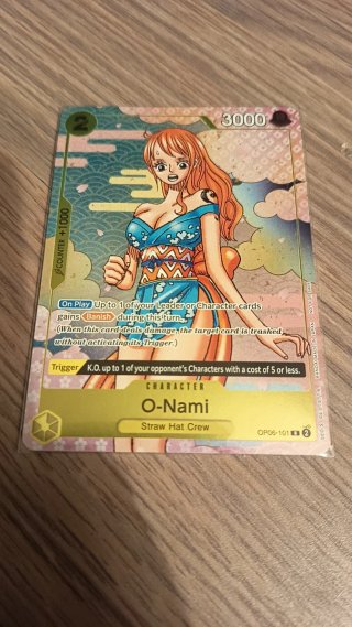 O-Nami OP06-101 Carta One Piece
