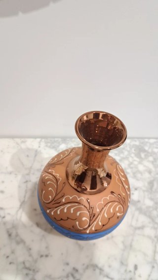 Jarrón vintage de cerámica