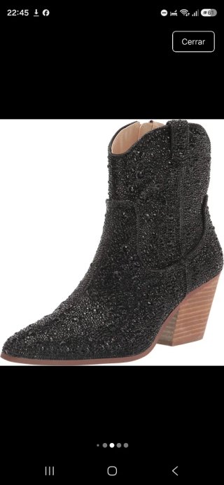 Botines Betsey Johnson Pedrería Talla 40