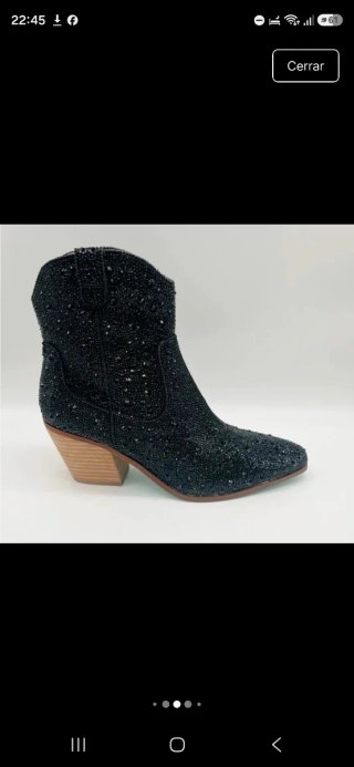 Botines Betsey Johnson Pedrería Talla 40
