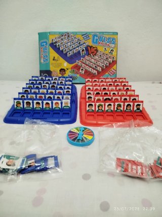 Juego de mesa Quien es quien / Adivina quien