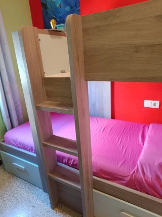Cama tren juvenil