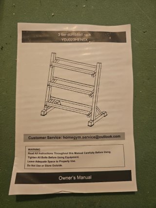 Soporte Mancuernas 3 Capas 300 KG