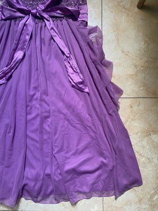 Vestido morado para fiesta