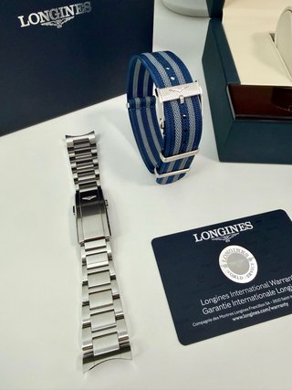 Longines Hydroconquest GMT Azul 41mm + Accesorios