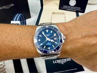 Longines Hydroconquest GMT Azul 41mm + Accesorios