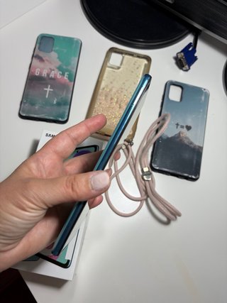 Samsung Galaxy A51 Blu - Come nuovo con accessori e custodie