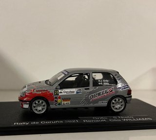 Maqueta Renault Clio Williams GRILLE Coruña 2021