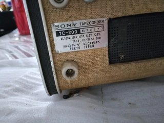 Grabadora de cinta Sony