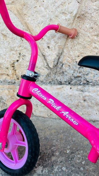 Bicicleta infantil rosa Chicco Pink Arrow