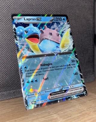 Carta Pokémon Lapras EX 022/088