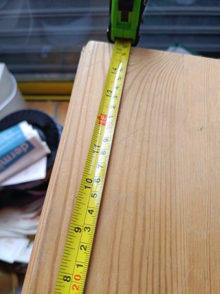 Cajonera de madera apilable