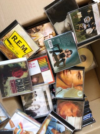 Lote 5 CDs Música Manu Chao, La Oreja...