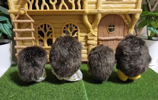 Familia Erizos Sylvanian Families