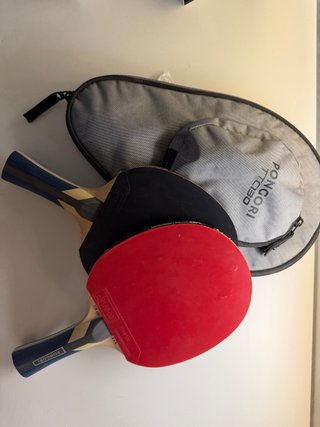 Mesa Ping Pong Exterior + Funda y Raquetas