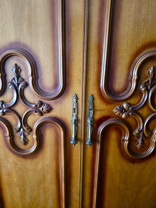 Armario vintage 6 puertas madera