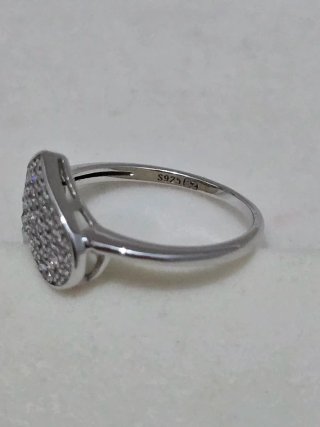 Anillo Corazón Plata 925 Circonitas