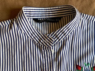 Blusa Zara bordada Talla M