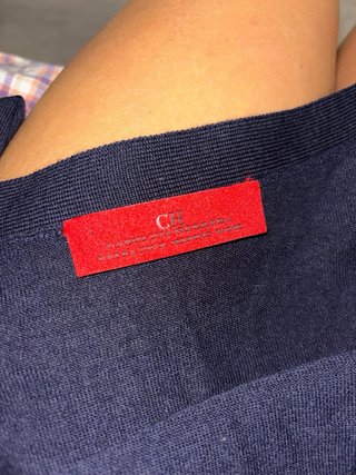 Cárdigan Carolina Herrera Azul L