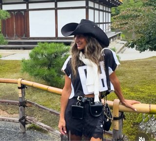 Sombrero Zara Negro Ala Ancha Edición Limitada
