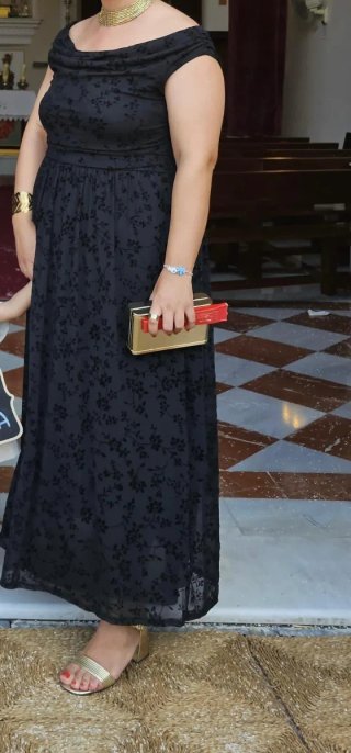 Vestido de fiesta negro