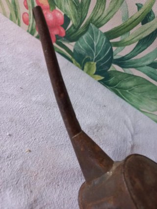 Aceitera vintage metálica