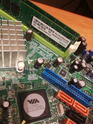Placa Base MSI MS-7318 + desipador y rams