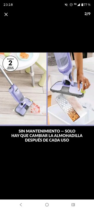 Shark VacMop Aspiradora y Mopa