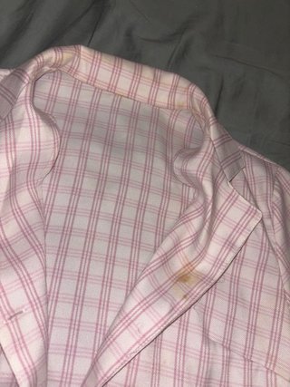 Camisa top cuadros rosa y blanco