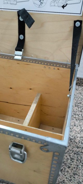 Caja Baúl Husqvarna Herramienta Taller