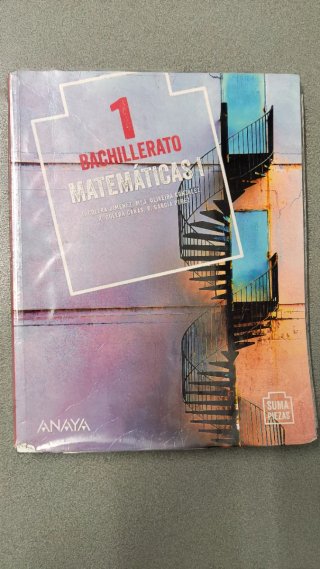 Matemáticas I. 1 Bachillerato