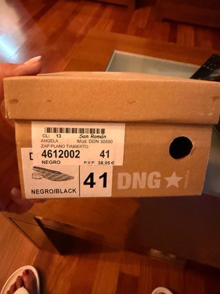 Zapatos G.V.G.V. elásticos talla 41