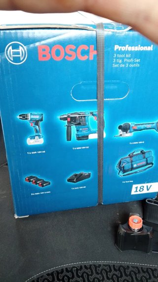 Kit Bosch Profesional GSB 18V-65