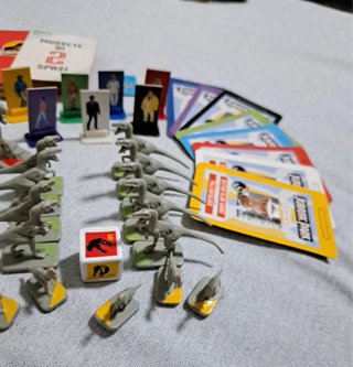 Carte Jurassic Park Gioco Raro Vintage Incompleto