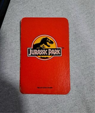 Carte Jurassic Park Gioco Raro Vintage Incompleto
