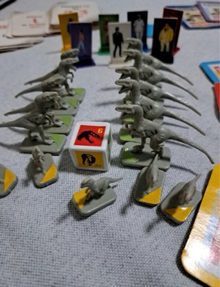Carte Jurassic Park Gioco Raro Vintage Incompleto