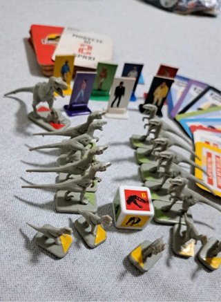 Carte Jurassic Park Gioco Raro Vintage Incompleto