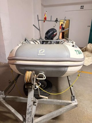 Zodiac neumática con motor Yamaha 13.5 , 2t.